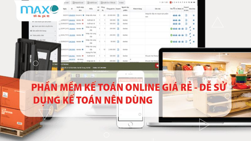 Phần mềm kế toán online giá rẻ
