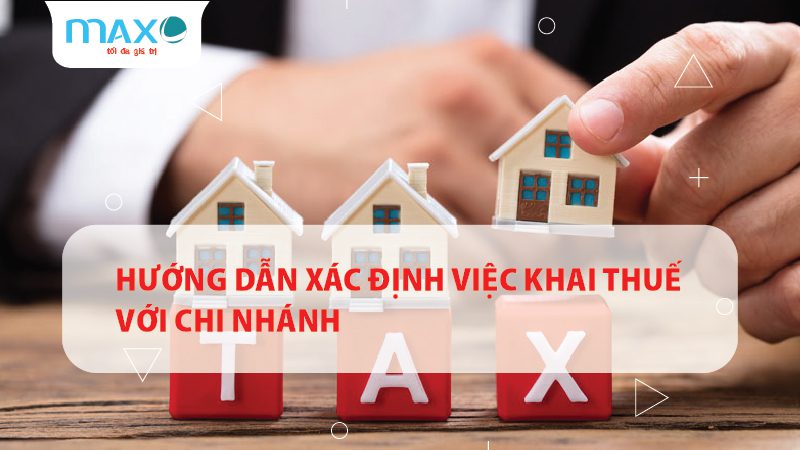 Hướng dẫn cách xác định việc khai thuế với chi nhánh