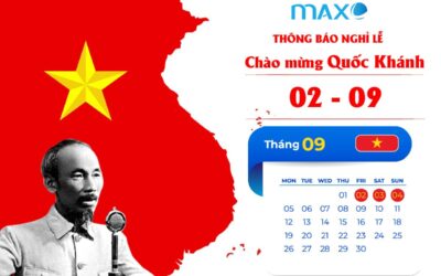 MAXV THÔNG BÁO LỊCH NGHỈ LỄ QUỐC KHÁNH 02/09/2022