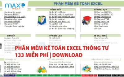 Phần mềm Kế toán Excel thông tư 133 Miễn phí | Download