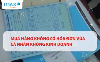 Mua hàng không có Hóa đơn của cá nhân không kinh doanh