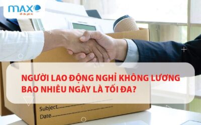 Người lao động nghỉ không lương bao nhiêu ngày là tối đa?