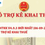 Tải HTKK V4.9.3 Mới Nhất (06-09-2022) | Hỗ Trợ Kê Khai Thuế
