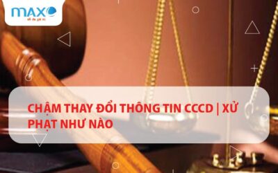 Chậm thay đổi thông tin CCCD | Xử phạt như nào