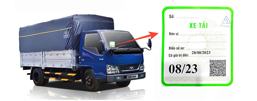 Phù hiệu xe tải là gì 02