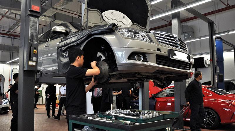Cách hạch toán kế toán doanh nghiệp sửa chữa ô tô 02