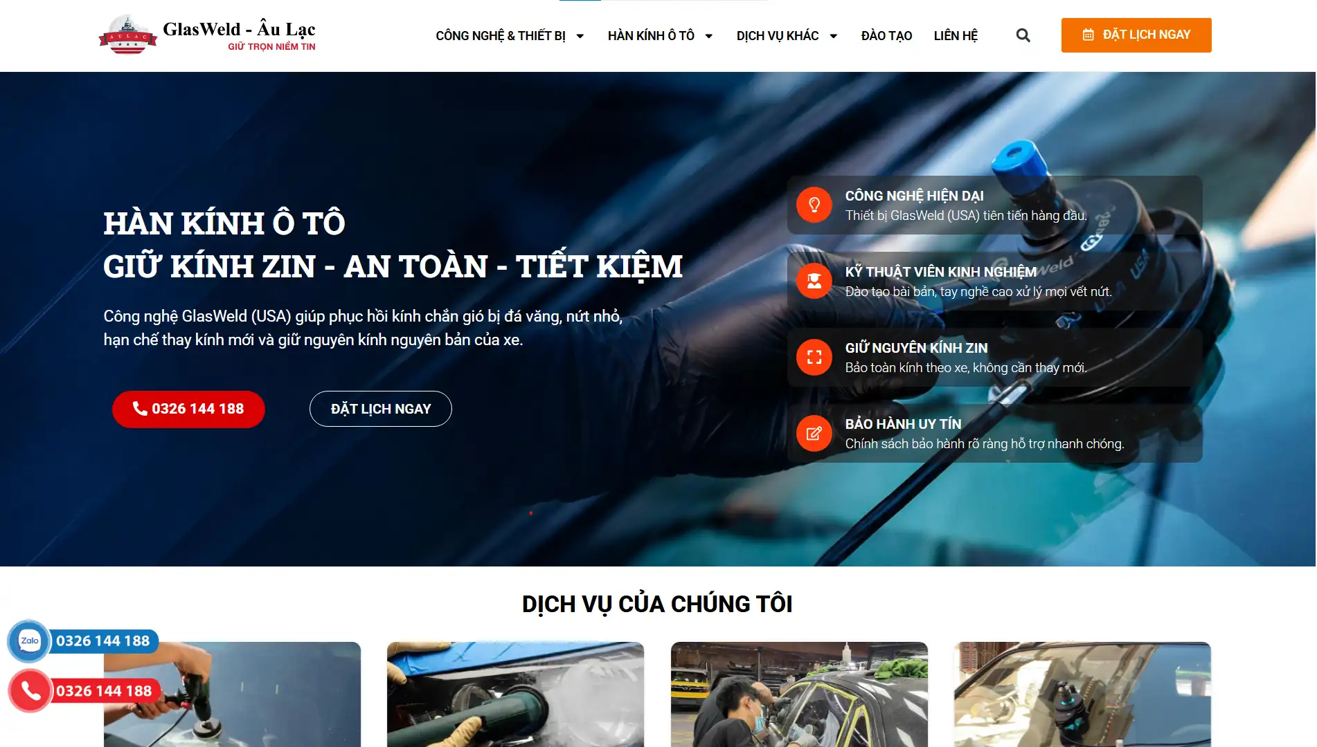 Top 07 chỗ hàn kính lái ô tô ở Hà Nội cần biết